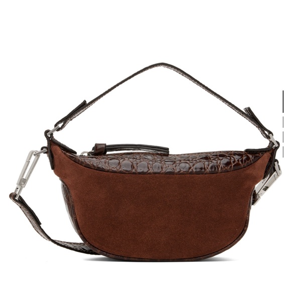 BY FAR brown mini ami shoulder bag - Picture 4 of 4